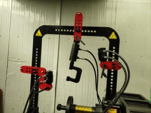 HT-60 Rim straightener machine without  turning function