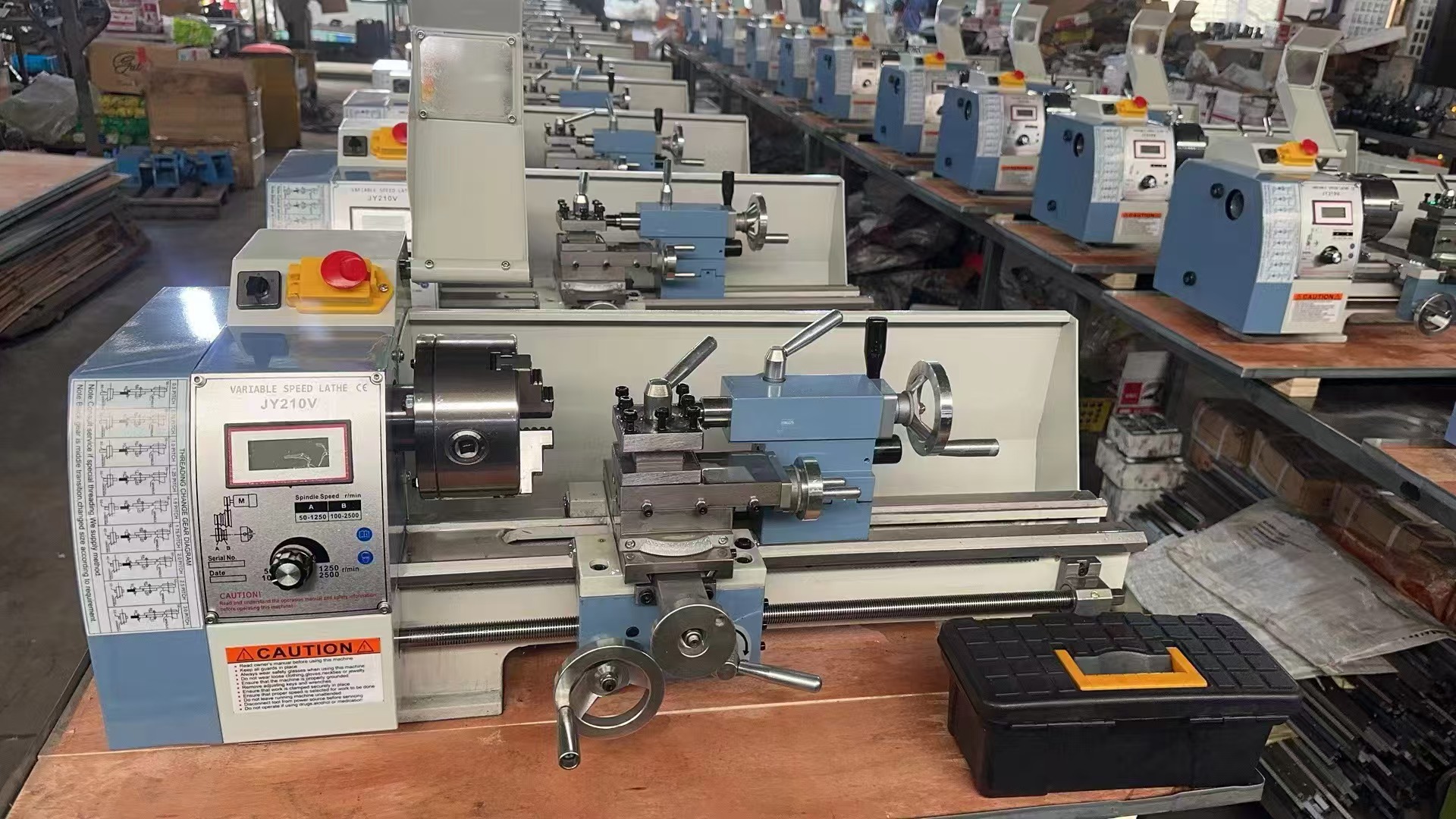 Bench Top Hobby Lathe Machine JY210V MW210V